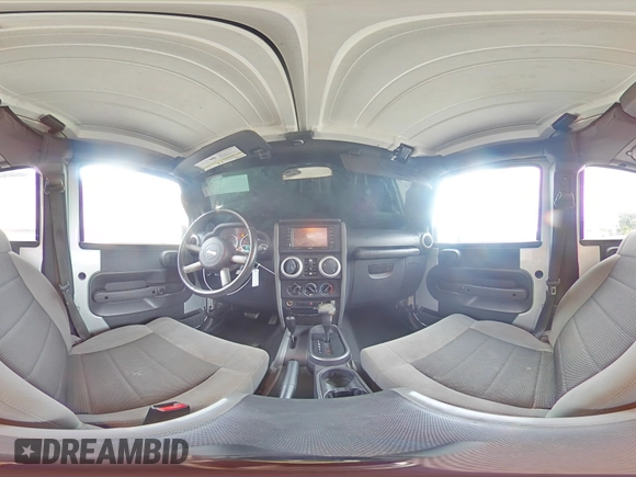 2010 Jeep Wrangler Unlimited Sahara with VIN 1J4BA5H17AL117410, listed as a Copart auction lot 88519555 with 126,471 mi miles and Salvage Title. Bid and sale history available at carsss.com. Image 14.