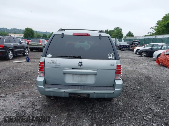 2005 Mercury Mountaineer with VIN 4M2DU86E25ZJ20760, listed as a IAAI auction lot 42512014 with 120,923 mi miles and . Bid and sale history available at DreamBid. Image 16.