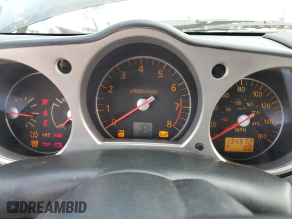 2006 Nissan 350Z Touring with VIN JN1AZ36A96M457034, listed as a Copart auction lot 53191625 with 134,572 mi miles and Salvage Title. Bid and sale history available at carsss.com. Image 9.