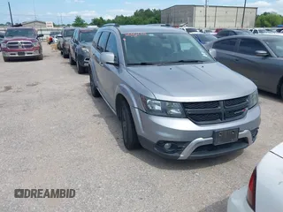 2018 Dodge Journey Crossroad z VIN 3C4PDCGG6JT379176, wystawiony jako IAAI lot #42362645 z przebiegiem 172 479 mil mil oraz . Historia ofert i sprzedaży dostępna na DreamBid. Obrazek 1.