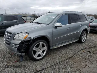 2010 Mercedes-Benz GL-Class GL 550 with VIN 4JGBF8GE5AA582577, listed as a Copart auction lot 47862605 with 198,310 mi miles and Non Repairable. Bid and sale history available at carsss.com. Image 1.