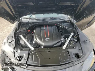 2021 Toyota GR Supra 3.0 with VIN WZ1DB0C03MW036728, listed as a Copart auction lot 85883404 with 95,426 mi miles and Salvage Title. Bid and sale history available at carsss.com. Image 11.