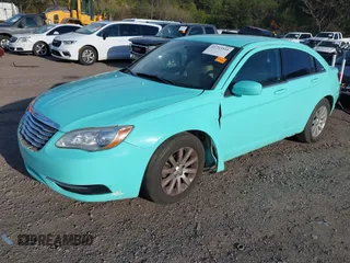 2014 Chrysler 200 Touring with VIN 1C3CCBBB6EN191162, listed as a IAAI auction lot 41743541 with 161,099 mi miles. Bid and sale history available at carsss.com. Image 2.