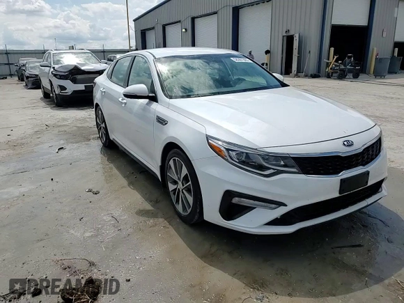 2019 Kia Optima LX with VIN 5XXGT4L37KG285218, listed as a Copart auction lot 58367365 with 105,052 mi miles and Salvage title. Bid and sale history available at DreamBid. Image 14.