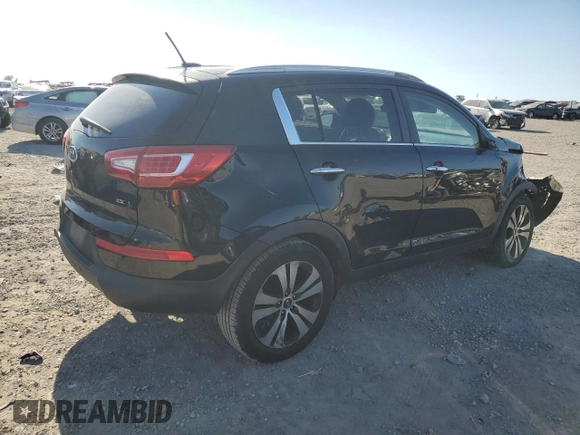 2011 Kia Sportage EX with VIN KNDPC3A26B7051908, listed as a Copart auction lot 46267685 with 230,983 mi miles and Non Repairable. Bid and sale history available at carsss.com. Image 3.