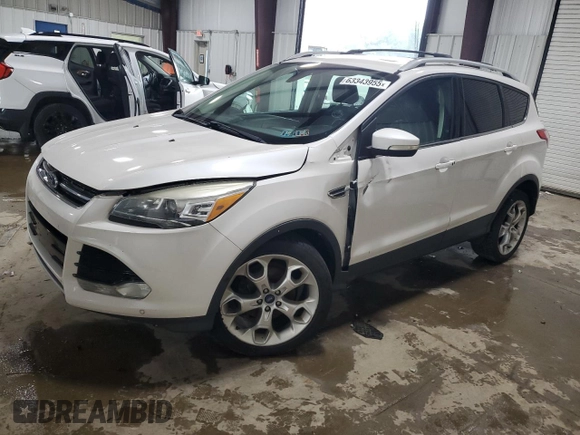 2013 Ford Escape Titanium with VIN 1FMCU9J92DUC07664, listed as a Copart auction lot 63343955 with 144,686 mi miles and Clean title. Bid and sale history available at DreamBid. Image 1.