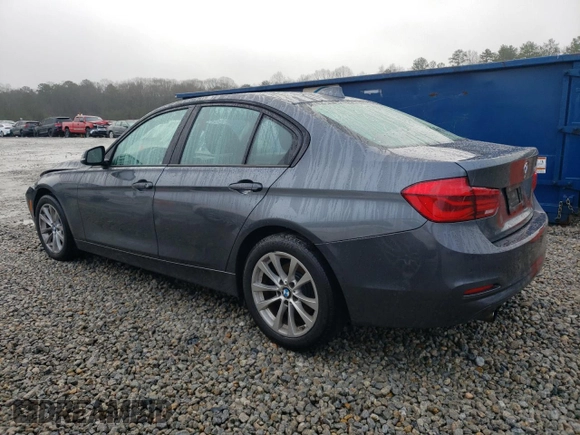 2016 BMW 3 Series 320i with VIN WBA8A9C57GK618858, listed as a Copart auction lot 45157415 with 124,347 mi miles and Salvage Title. Bid and sale history available at carsss.com. Image 2.