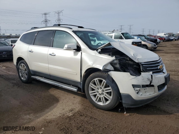 2014 Chevrolet Traverse LT with VIN 1GNKRGKD4EJ268999, listed as a Copart auction lot 49499695 with 117,147 mi miles and Salvage Title. Bid and sale history available at carsss.com. Image 4.