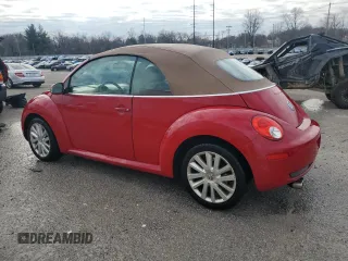 2008 Volkswagen Beetle SE with VIN 3VWRF31Y68M413641, listed as a Copart auction lot 86152604 with 82,247 mi miles and Salvage title. Bid and sale history available at DreamBid. Image 2.