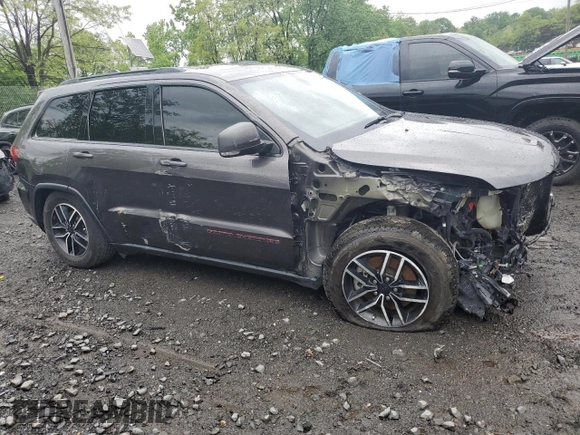 2020 Jeep Grand Cherokee Trailhawk with VIN 1C4RJFLT4LC232102, listed as a Copart auction lot 57232045 with 26,579 mi miles and Non repairable. Bid and sale history available at DreamBid. Image 4.