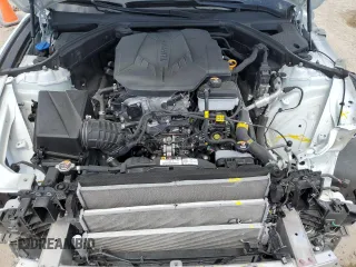 2024 Genesis G70 2.5T with VIN KMTG34SC4RU140001, listed as a Copart auction lot 61844984 with 4,078 mi miles and Salvage Title. Bid and sale history available at carsss.com. Image 11.