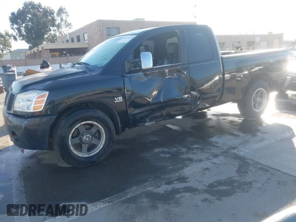 2004 Nissan Titan SE with VIN 1N6AA06A14N574940, listed as a IAAI auction lot 41821005 with 202,373 mi miles. Bid and sale history available at carsss.com. Image 17.
