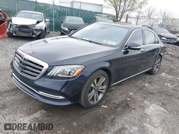 2020 Mercedes-Benz S with VIN WDDUG8GB3LA517882, listed as a IAAI auction lot 42008677 with 93,525 mi miles. Bid and sale history available at carsss.com. Image 17.