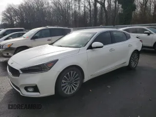 2018 Kia Cadenza Premium with VIN KNALB4J12J5127601, listed as a Copart auction lot 83366194 with 34,105 mi miles and Salvage Title. Bid and sale history available at carsss.com. Image 1.