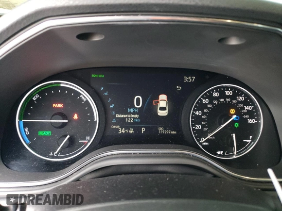 2021 Toyota Avalon Hybrid XSE z VIN 4T1EA1AB7MU005523, wystawiony jako Copart lot #56485694 z przebiegiem 117 297 mil mil oraz Szkoda całkowita • Salvage title. Historia ofert i sprzedaży dostępna na DreamBid. Obrazek 9.