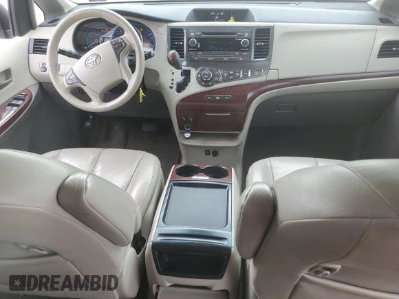 2011 Toyota Sienna XLE AAS with VIN 5TDYK3DC9BS120849, listed as a Copart auction lot 74142764 with 190,217 mi miles and Salvage Title. Bid and sale history available at carsss.com. Image 8.