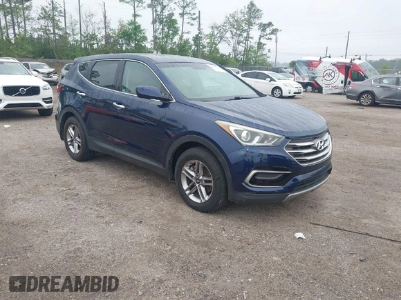 2017 Hyundai Santa Fe Sport 2.4L with VIN 5XYZT3LB8HG491548, listed as a IAAI auction lot 41926176 with 85,949 mi miles. Bid and sale history available at carsss.com. Image 1.