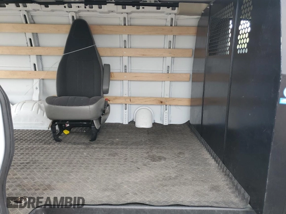 2023 GMC Savana Cargo with VIN 1GTW7AFP8P1128118, listed as a Copart auction lot 54770085 with Not Provided miles and Clean Title. Bid and sale history available at DreamBid. Image 11.