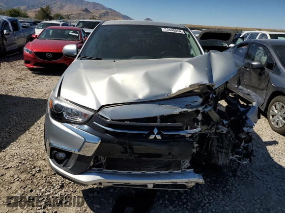 2018 Mitsubishi Outlander Sport SE 2.4 with VIN JA4AR3AW3JZ008762, listed as a Copart auction lot 72440054 with 0 mi miles and Salvage Title. Bid and sale history available at carsss.com. Image 5.
