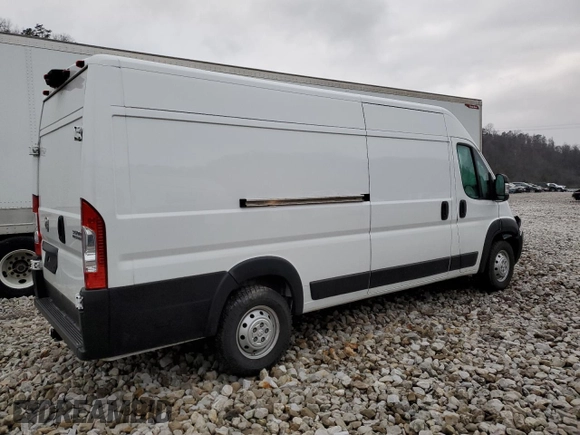 2023 Ram ProMaster Cargo with VIN 3C6MRVJG8PE506829, listed as a Copart auction lot 55868065 with 52,342 mi miles and Clean Title. Bid and sale history available at DreamBid. Image 3.