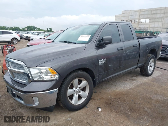 2021 Ram 1500 Tradesman z VIN 1C6RR6FG4MS521082, wystawiony jako IAAI lot #42482516 z przebiegiem 34 111 mil mil oraz . Historia ofert i sprzedaży dostępna na DreamBid. Obrazek 2.