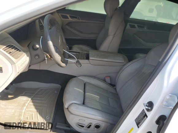2016 Hyundai Genesis 3.8L with VIN KMHGN4JE3GU137580, listed as a Copart auction lot 70506344 with 75,158 mi miles and Salvage Title. Bid and sale history available at carsss.com. Image 7.