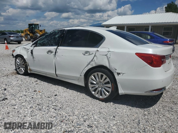 2014 Acura RLX Advance z VIN JH4KC1F92EC005412, wystawiony jako Copart lot #54162665 z przebiegiem 104 960 mil mil oraz Szkoda całkowita • Salvage title. Historia ofert i sprzedaży dostępna na DreamBid. Obrazek 2.