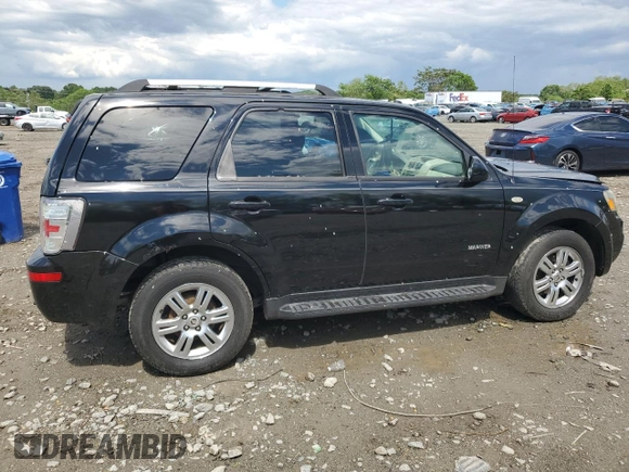 2008 Mercury Mariner Premier with VIN 4M2CU97128KJ17304, listed as a Copart auction lot 55965555 with 134,473 mi miles and Salvage title. Bid and sale history available at DreamBid. Image 3.