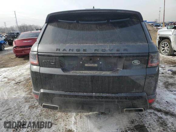 2019 Land Rover Range Rover Sport HST with VIN SALWS2SU3KA863610, listed as a Copart auction lot 44800065 with 62,469 mi miles and Clean title. Bid and sale history available at DreamBid. Image 6.