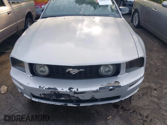 2007 Ford Mustang GT Deluxe with VIN 1ZVHT82H775235033, listed as a IAAI auction lot 42090714 with 225,952 mi miles and . Bid and sale history available at carsss.com. Image 6.