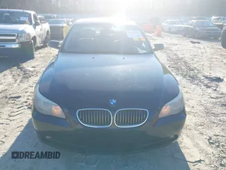 2005 BMW 5 Series 545i with VIN WBANB33515B089725, listed as a IAAI auction lot 41504335 with 117,657 mi miles and . Bid and sale history available at carsss.com. Image 12.