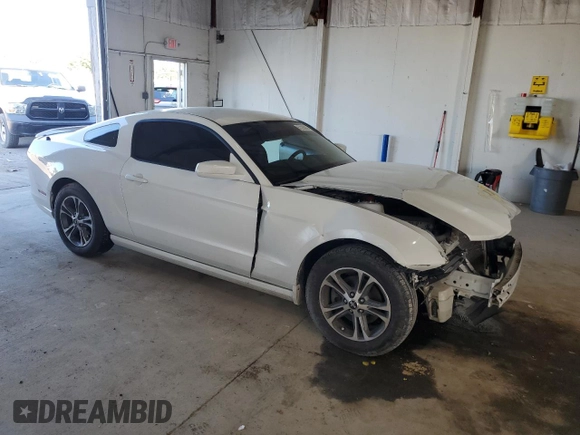 2014 Ford Mustang V6 with VIN 1ZVBP8AM4E5222570, listed as a Copart auction lot 57325885 with 207,535 mi miles and Salvage title. Bid and sale history available at DreamBid. Image 4.