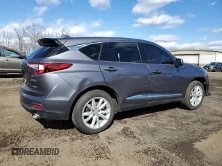 2019 Acura RDX with VIN 5J8TC2H39KL031457, listed as a Copart auction lot 47434825 with 93,661 mi miles and Salvage title. Bid and sale history available at DreamBid. Image 3.