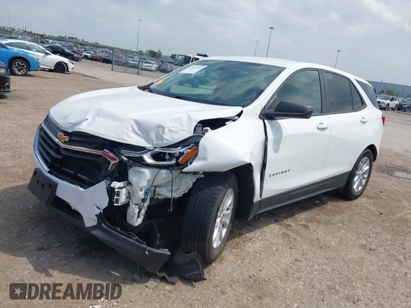 2020 Chevrolet Equinox LS with VIN 3GNAXHEV2LS704031, listed as a IAAI auction lot 41919389 with 51,003 mi miles. Bid and sale history available at carsss.com. Image 20.