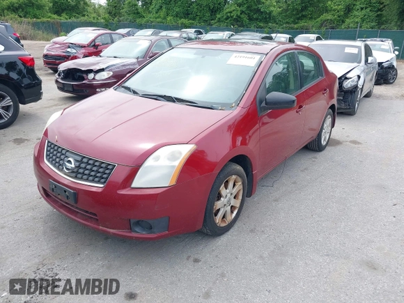 2007 Nissan Sentra 2.0 with VIN 3N1AB61E17L607262, listed as a IAAI auction lot 42191601 with 279,556 mi miles and . Bid and sale history available at DreamBid. Image 2.