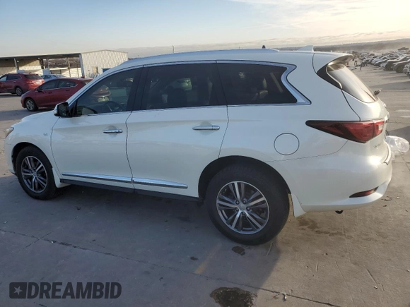2017 Infiniti QX60 with VIN 5N1DL0MM0HC558412, listed as a Copart auction lot 42632265 with 84,319 mi miles and Salvage Title. Bid and sale history available at DreamBid. Image 2.