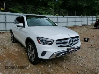 2020 Mercedes-Benz GLC 300 with VIN W1N0G8EB2LF842370, listed as a Copart auction lot 60129245 with 72,902 mi miles and Salvage title. Bid and sale history available at DreamBid. Image 14.