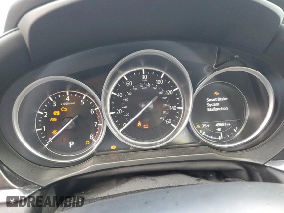 2021 Mazda 6 Grand Touring Reserve with VIN JM1GL1WYXM1606995, listed as a Copart auction lot 72526204 with 49,681 mi miles and Salvage Title. Bid and sale history available at DreamBid. Image 9.