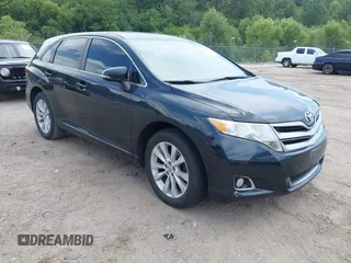 2013 Toyota Venza LE with VIN 4T3ZA3BB0DU077392, listed as a IAAI auction lot 42766195 with 118,359 mi miles and . Bid and sale history available at DreamBid. Image 1.