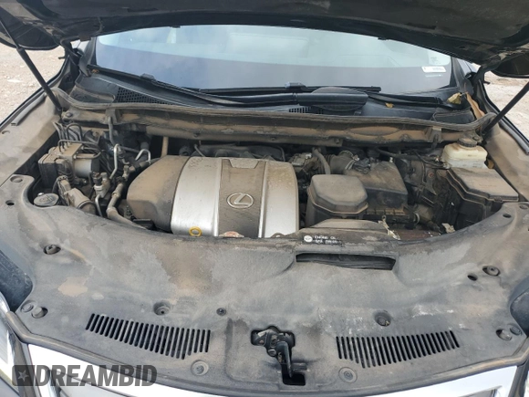 2017 Lexus RX 350 with VIN 2T2BZMCA9HC129460, listed as a Copart auction lot 57301995 with 163,128 mi miles and Salvage title. Bid and sale history available at DreamBid. Image 12.