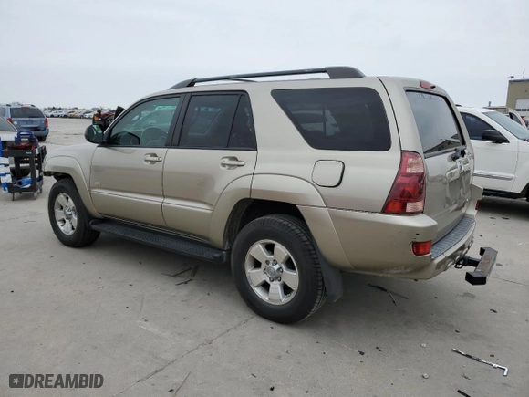 2005 Toyota 4Runner SR5 with VIN JTEZU14R750059821, listed as a Copart auction lot 89018555 with 117,173 mi miles and Salvage Title. Bid and sale history available at carsss.com. Image 2.
