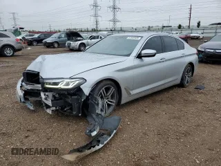 2021 BMW 5 Series 530i xDrive с VIN WBA13BJ03MWX11424, выставлен на аукционе Copart как лот 57849405 с пробегом 28 729 миль миль и Списание • Salvage title. История ставок и продаж доступна на DreamBid. Изображение 1.