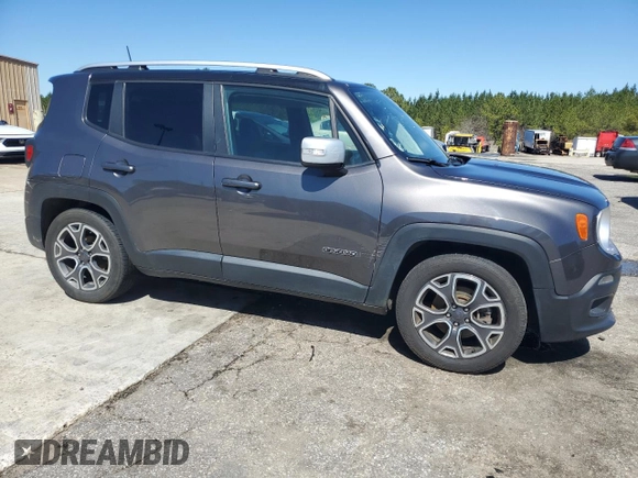 2018 Jeep Renegade Limited with VIN ZACCJADB7JPH56786, listed as a Copart auction lot 48423375 with 85,964 mi miles and Salvage title. Bid and sale history available at DreamBid. Image 4.