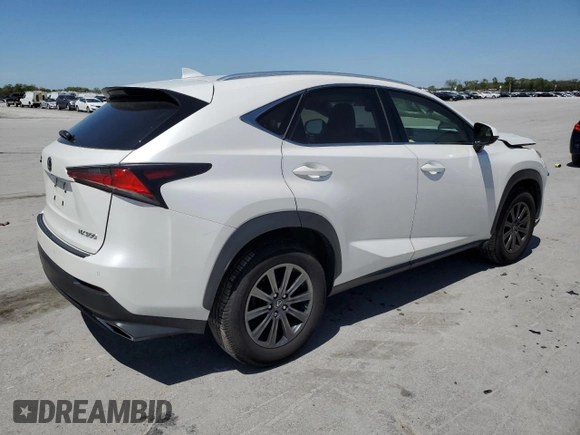 2019 Lexus NX 300 with VIN JTJBARBZ9K2179827, listed as a Copart auction lot 53419195 with 59,763 mi miles and Salvage Title. Bid and sale history available at DreamBid. Image 3.