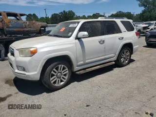 2011 Toyota 4Runner SR5 with VIN JTEZU5JR9B5024370, listed as a Copart auction lot 57499535 with Not provided miles and Salvage title. Bid and sale history available at DreamBid. Image 1.