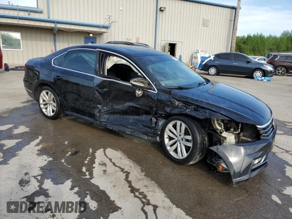 2018 Volkswagen Passat SE with VIN 1VWBA7A30JC022617, listed as a Copart auction lot 53882785 with 109,082 mi miles and Salvage title. Bid and sale history available at DreamBid. Image 4.
