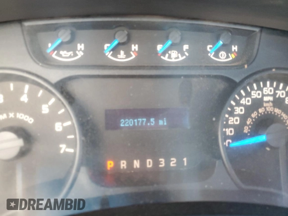 2014 Ford F-150 XL with VIN 1FTEX1EM1EKE25774, listed as a Copart auction lot 49317895 with 220,177 mi miles and Salvage Title. Bid and sale history available at carsss.com. Image 9.