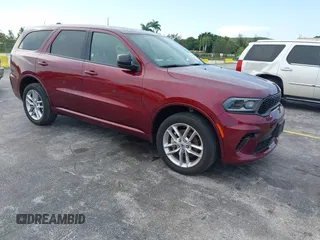 2024 Dodge Durango GT Plus with VIN 1C4RDJDG7RC143886, listed as a IAAI auction lot 42682092 with 43,226 mi miles and . Bid and sale history available at DreamBid. Image 1.