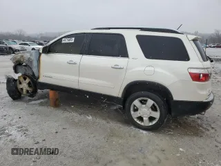 2008 GMC Acadia SLT2 with VIN 1GKEV33758J240902, listed as a Copart auction lot 44715885 with Not Provided miles and Non Repairable. Bid and sale history available at DreamBid. Image 2.