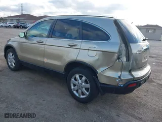 2007 Honda CR-V EX-L with VIN JHLRE48787C088325, listed as a IAAI auction lot 41986242 with 215,389 mi miles. Bid and sale history available at carsss.com. Image 3.